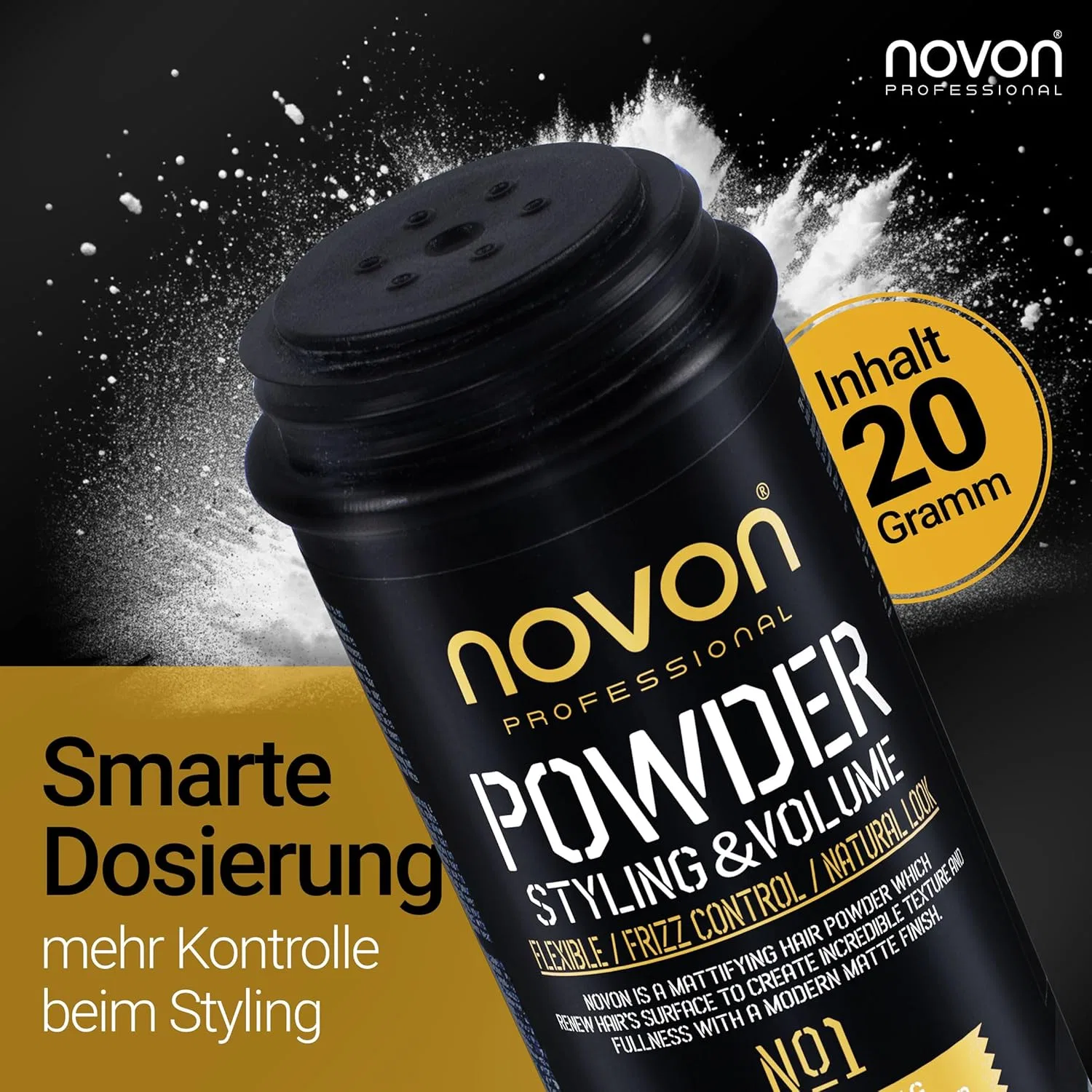 Пудра для укладки волос Novon Professional, 5 x 20 г Novon — фото 3