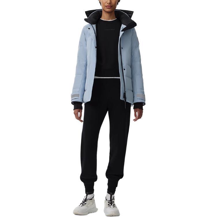 Куртка пуховая Lyndale Series FW24 женская Daybreak Blue Canada Goose — фото 4