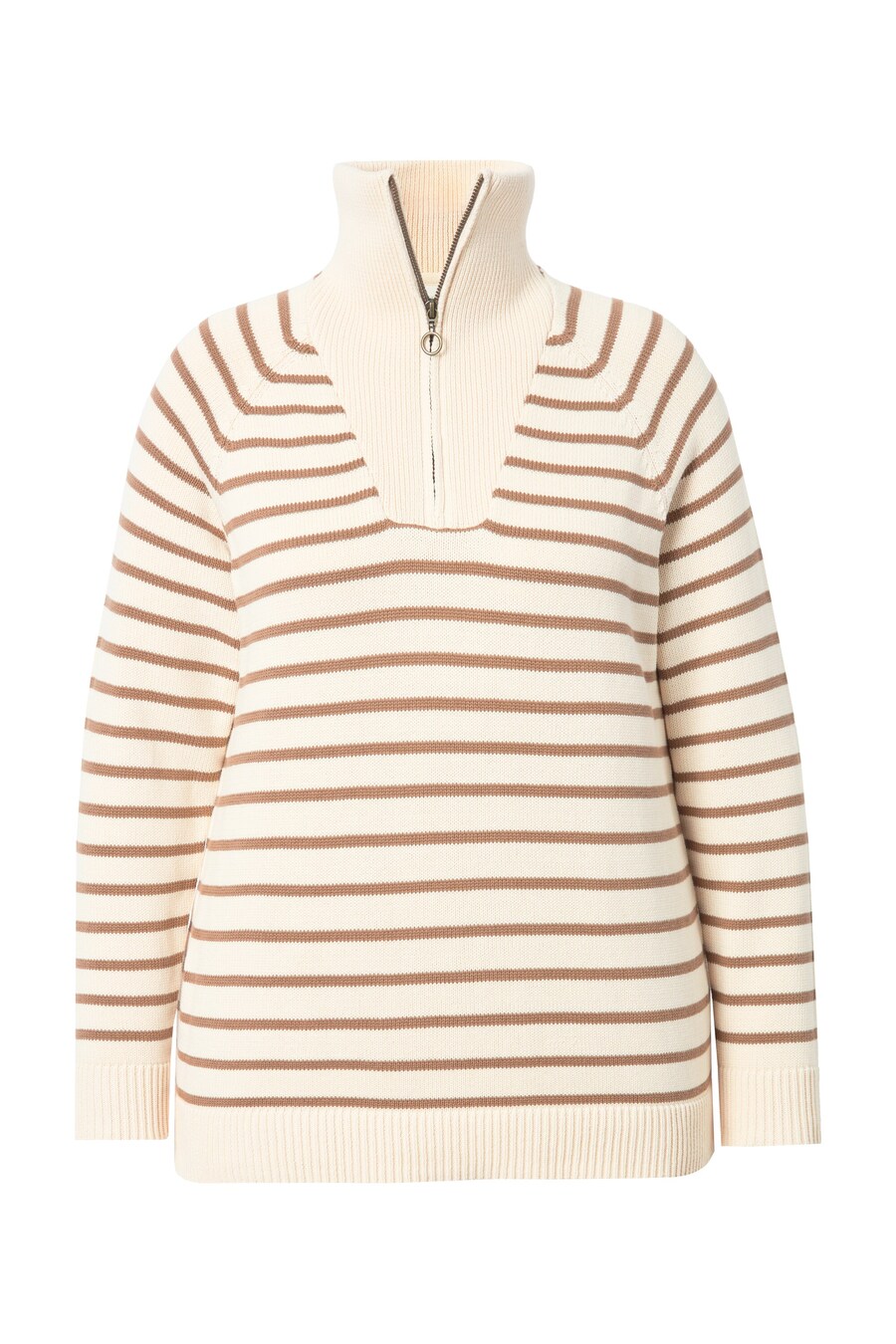 

Свитер Ulla Popken, цвет Brown/Light brown