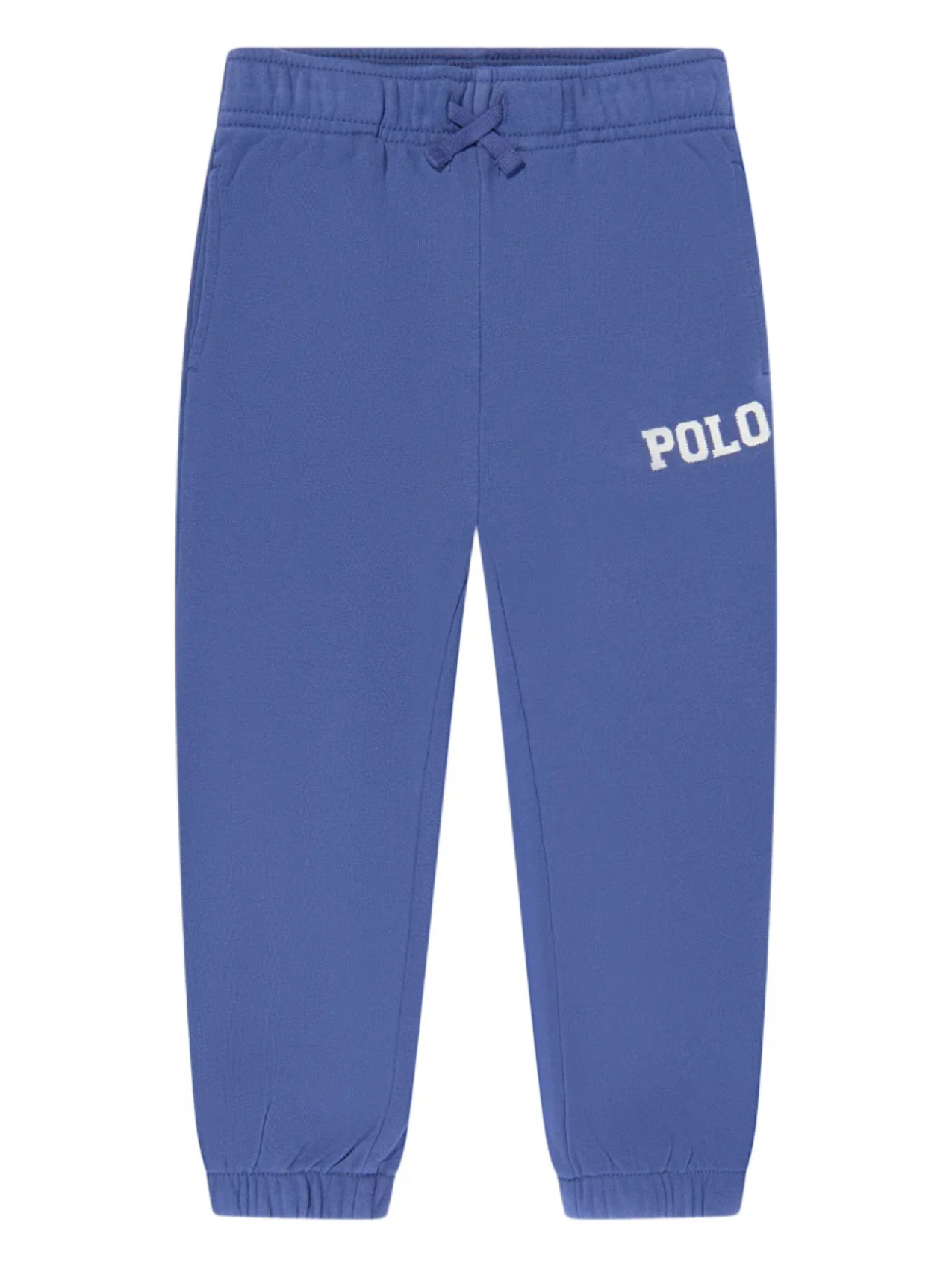 

POLO RALPH LAUREN KIDS спортивные брюки с вышитым логотипом, синий