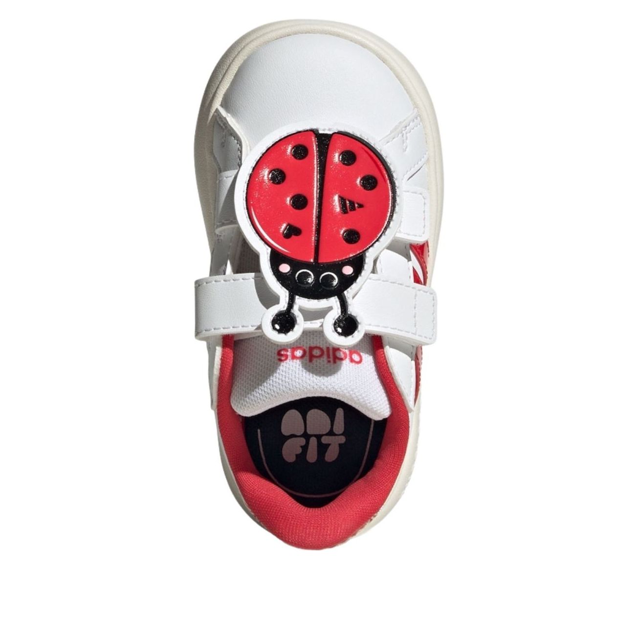 (TD) Adidas Grand Court 3.0 Bubble 'White Red' — фото 2