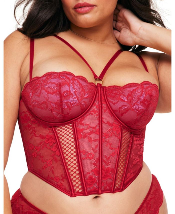 

Женский топ-бюстье больших размеров Dominika Contour Adore Me, красный
