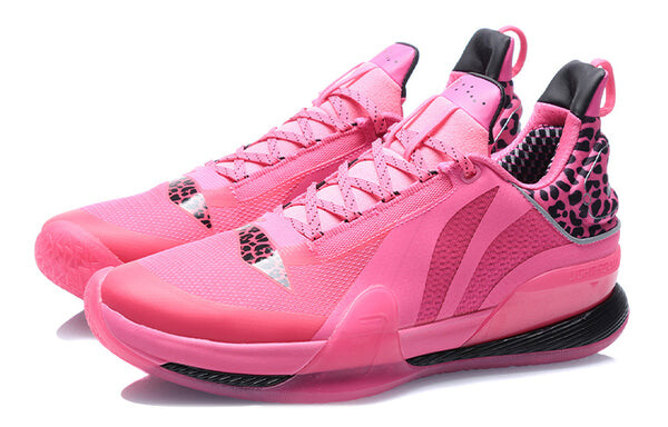 Кроссовки speed vii 7 премиум баскетбольные кроссовки Li-Ning, розовый — фото 4