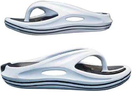 

Тапочки Baotou с елочкой, средняя подошва из высокоэластичного ЭВА, прочная подошва с амортизацией для летней носки, мужские шлепанцы-тапочки, пляжные сандалии, домашние и тапочки Bydzkj, белый