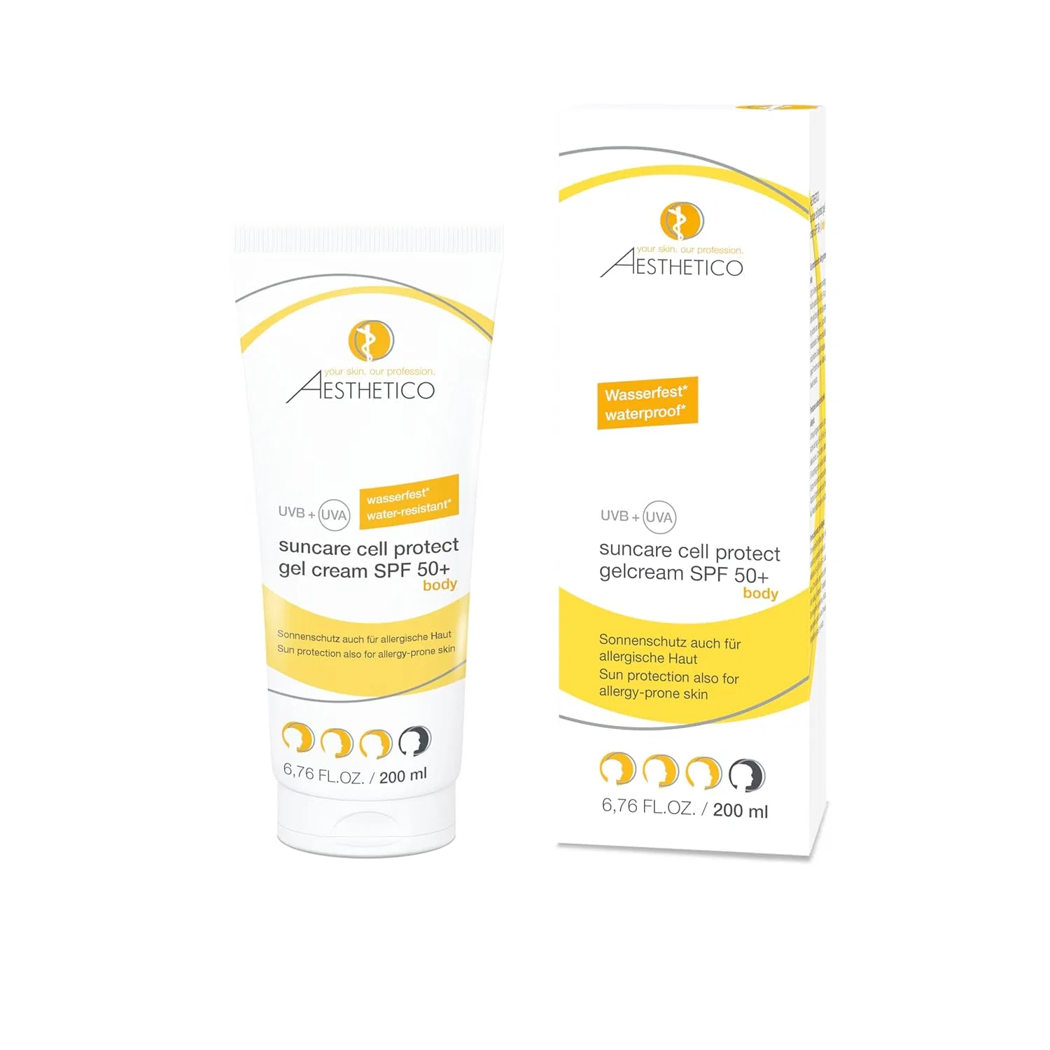 Солнцезащитный гель-крем «suncare cell protect» SPF 50+ от AESTHETICO Aesthetico