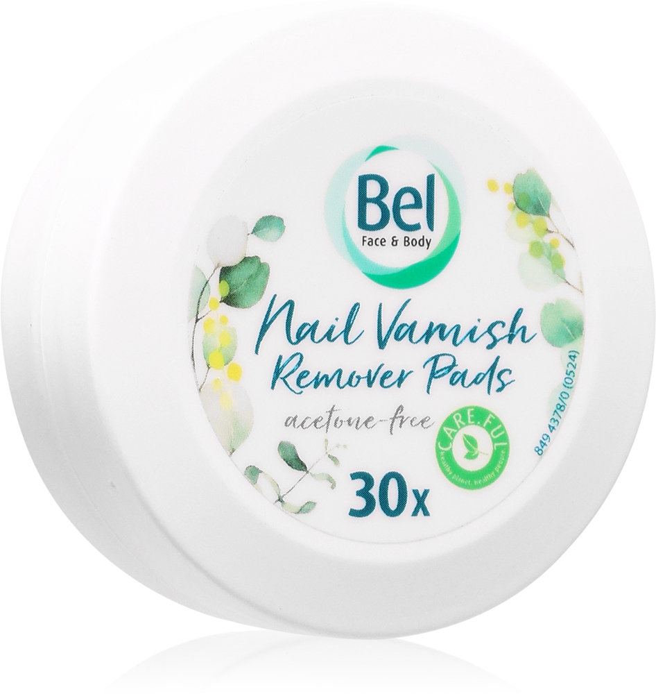 

Средство для снятия лака для лица и тела без отдушек Bel, 30 шт