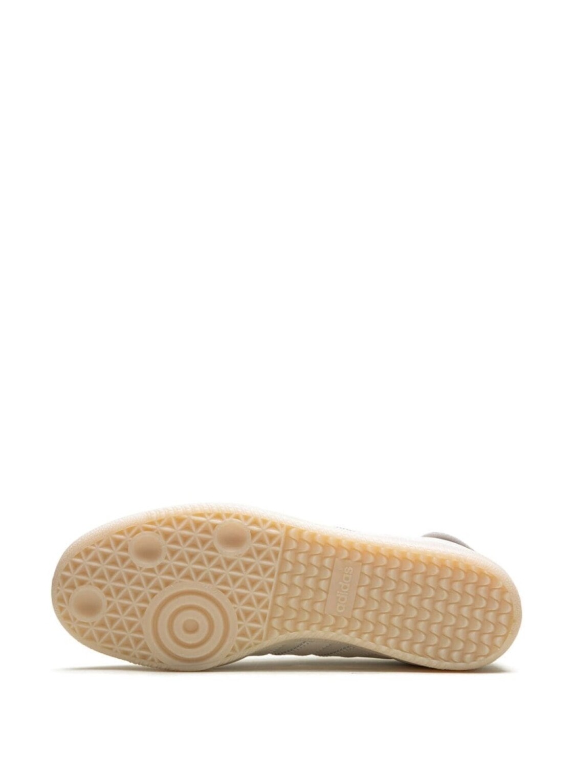 Кроссовки Samba Humanrace 'White' из коллаборации с Pharrell Williams Adidas, бежевый — фото 4