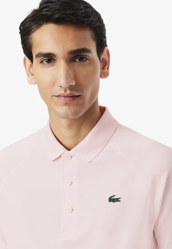 Классическая теннисная рубашка-поло Lacoste Sport, Rose Pale T — фото 4