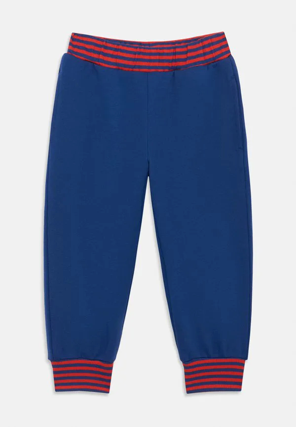 Полосатые спортивные штаны унисекс Mini Rodini, Blue