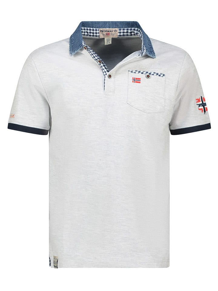 

Рубашка-поло Geographical Norway, белый