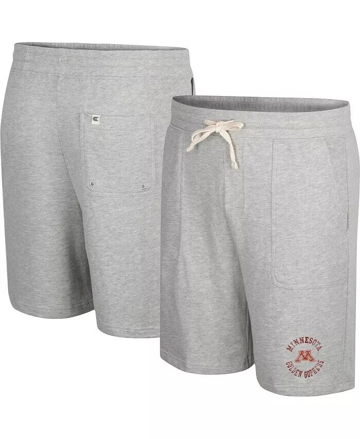 

Мужские шорты Heather Grey Minnesota Golden Gophers Love To Hear This Terry Colosseum