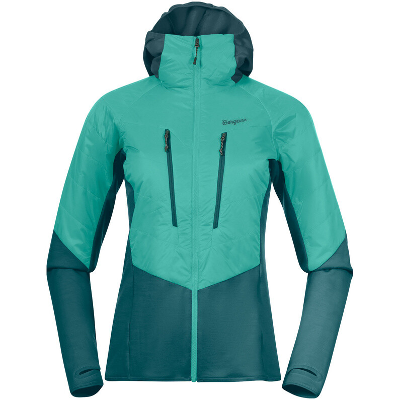 

Женская легкая утепленная куртка Tind Bergans, зеленый