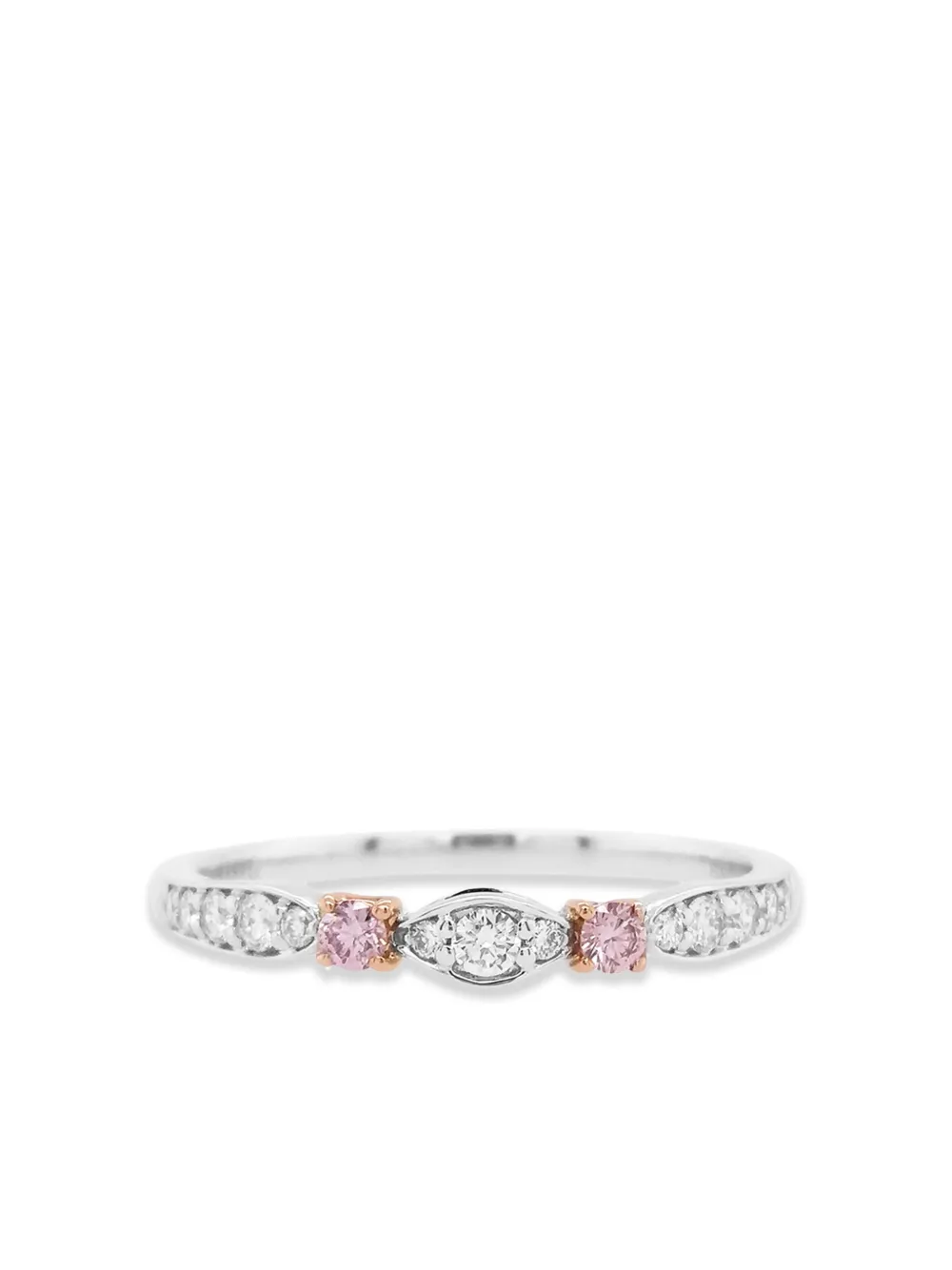 

Кольцо из белого золота с бриллиантами HYT Jewelry, серебяный