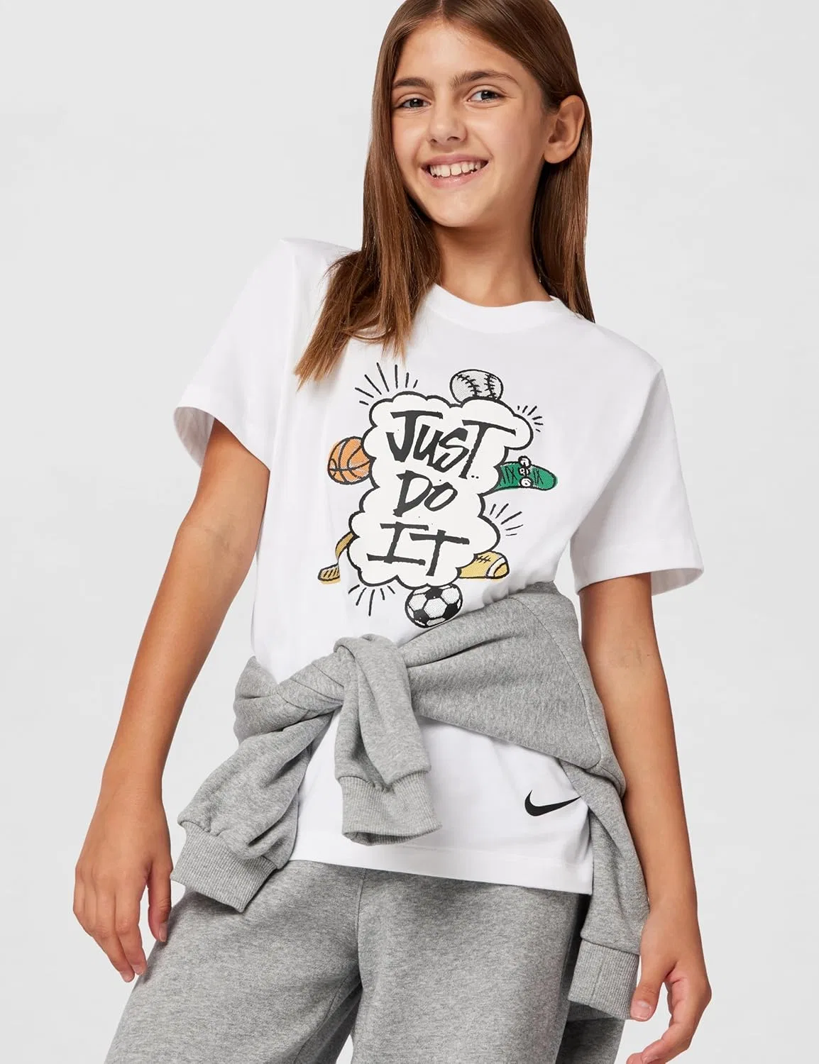 Футболка спортивная Nike, белый — фото 2