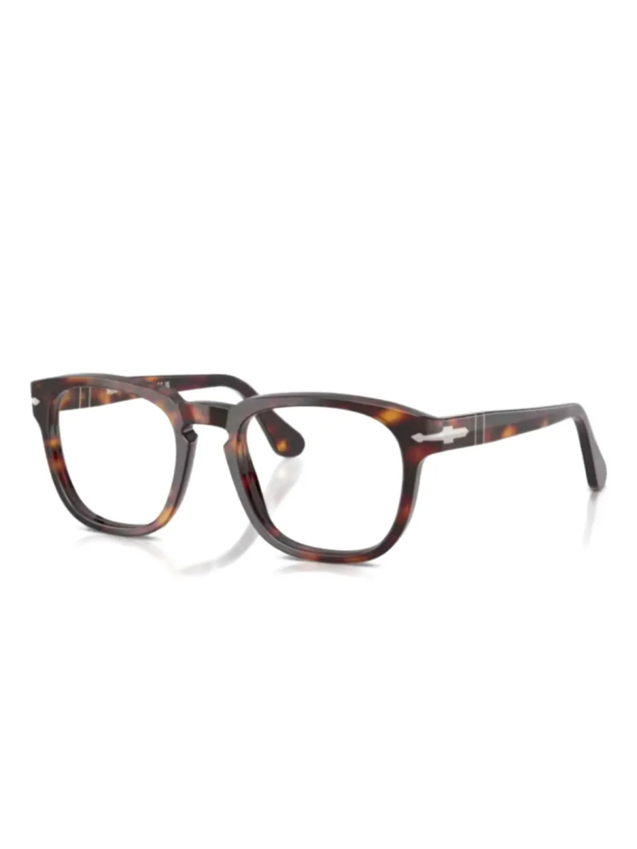 

Persol очки в квадратной оправе, коричневый