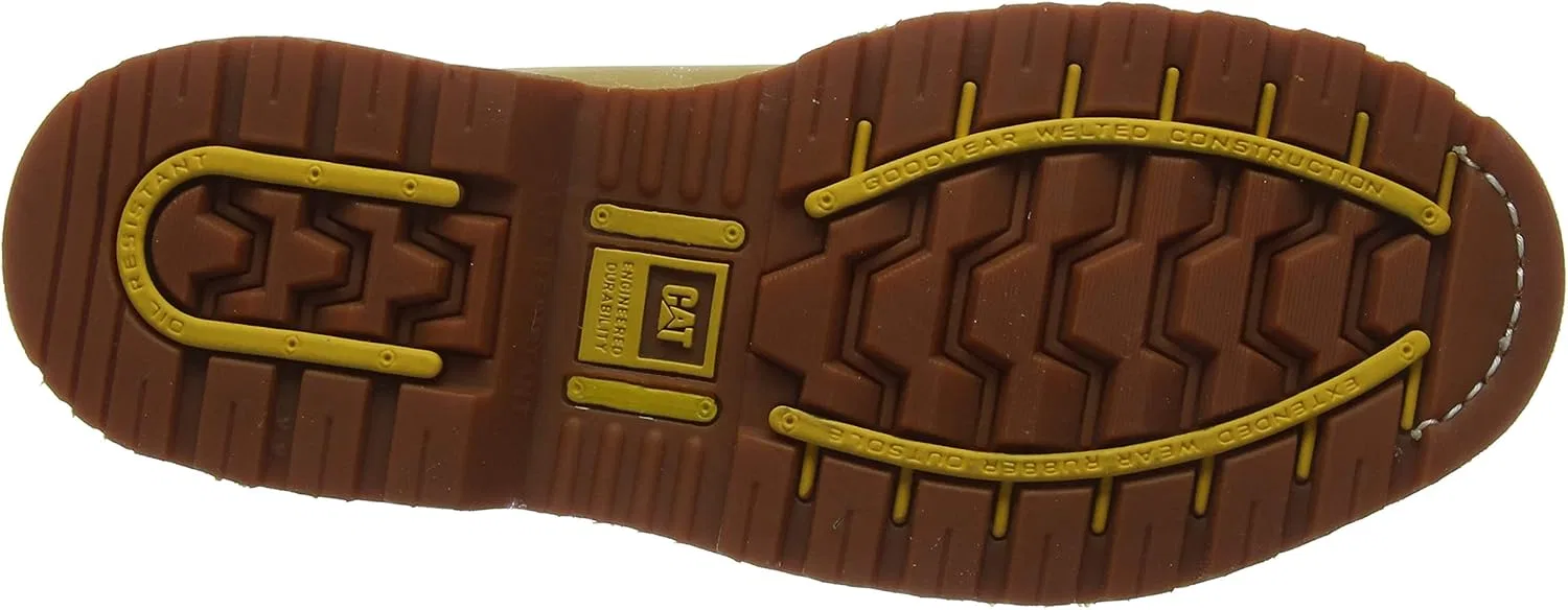 Мужские ботинки высокого качества от CAT Footwear Colorado, бежевый — фото 4