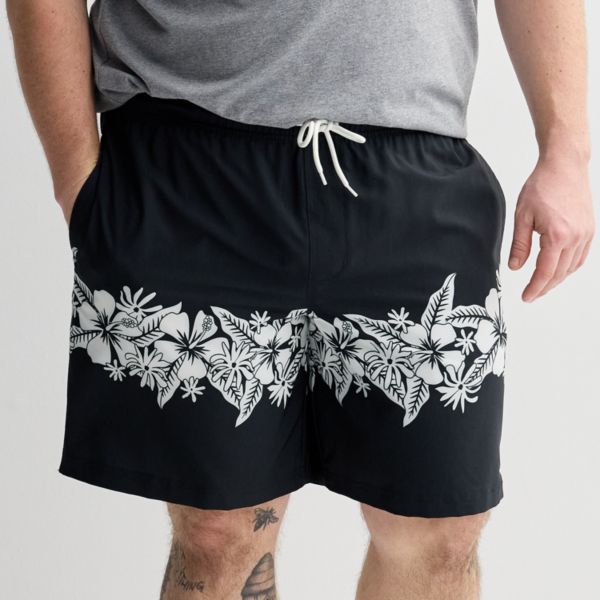 

Просторные плавки для плавания Trinity Coast, цвет black floral