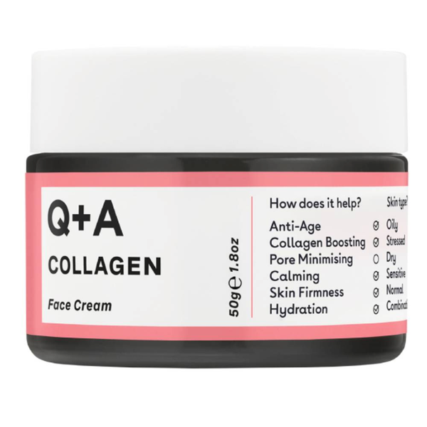 

Укрепляющий крем для лица с коллагеном, 50 г Q+A Collagen