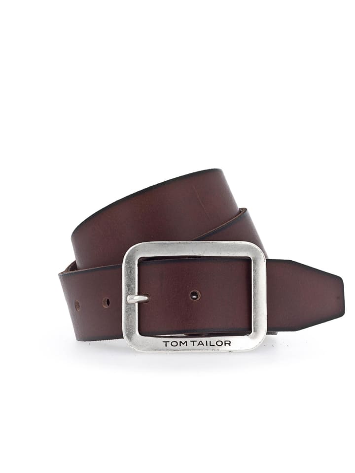 

Ремень Tom Tailor, коричневый