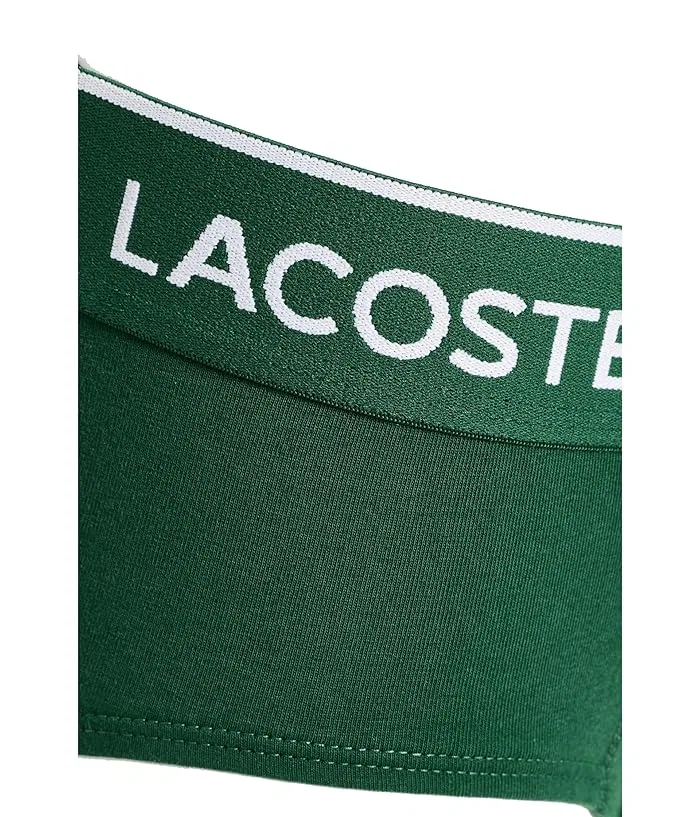 Трусы 5-Pack Cotton Stretch Briefs Lacoste, Blue/Green — фото 3