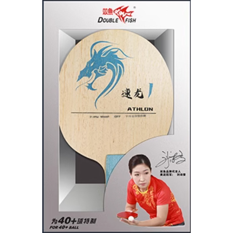 

Ракетка для настольного тенниса DOUBLEFISH All Wood, тяжелая головка, легкая рукоятка, сбалансированная, универсальная DOUBLE FISH, speed dragon 1 offensive baseboard