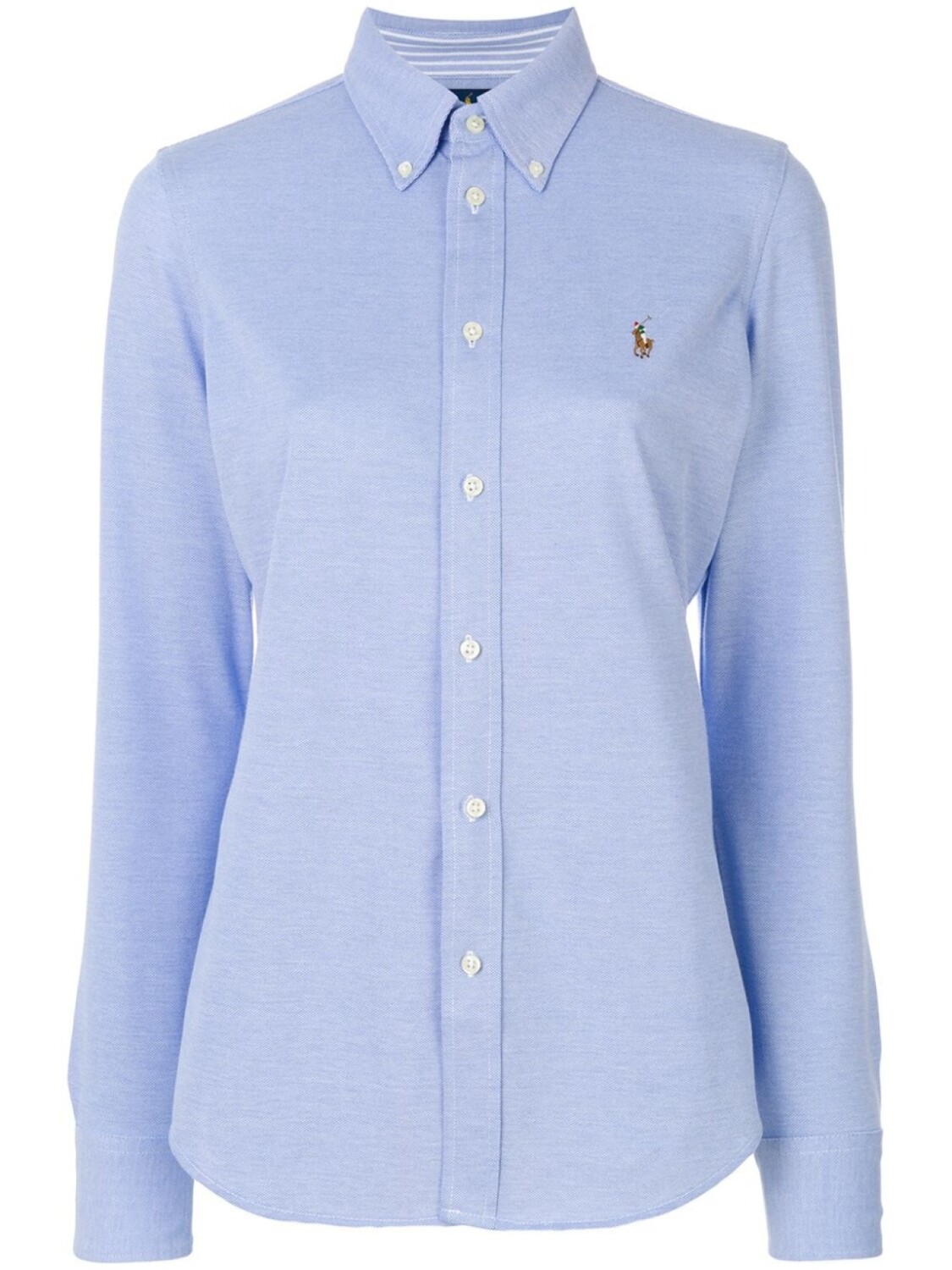 

Polo Ralph Lauren оксфордская рубашка кроя слим, синий