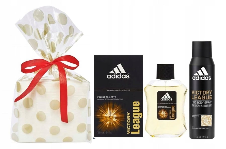 

Подарочный набор для мужчин Adidas Victory Lague Water And Deo на день рождения
