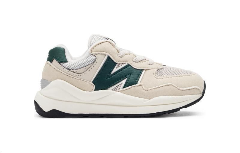 Низкие кроссовки New Balance 5740 для малышей Бежевый Зеленый — фото 2