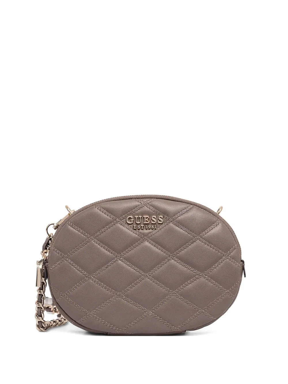 

Стеганая сумка через плечо GUESS USA, серый