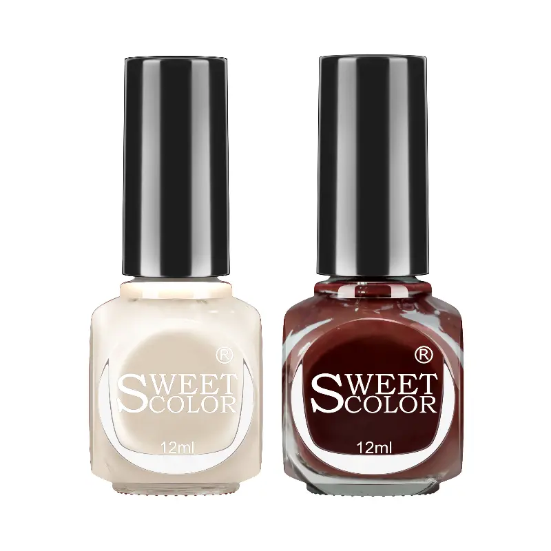 

Водный лак для ногтей без запаха, стойкий, без сушки в лампе, быстросохнущий SH510+SH694/Mermaid Hime 12мл*2 SweetColor