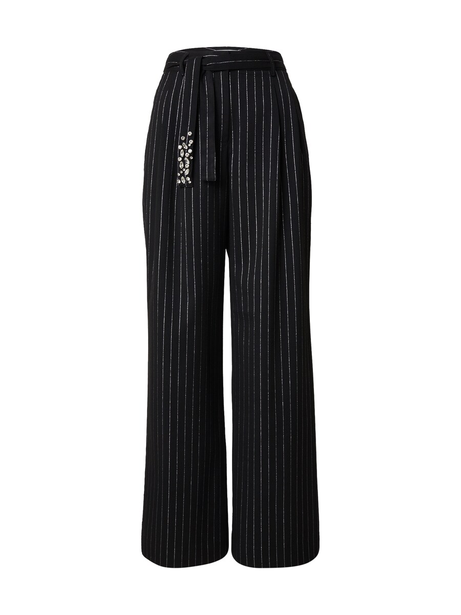 

Широкие брюки со складками спереди Fabienne Chapot Charlie, черный