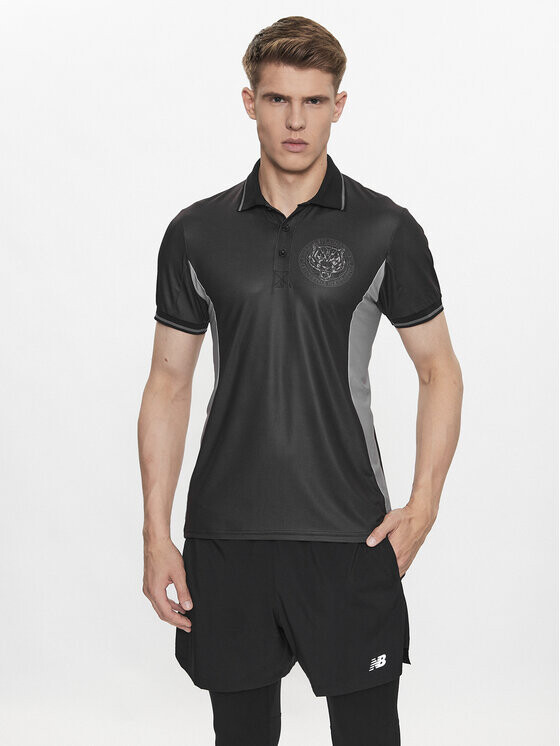

Рубашка поло стандартного кроя Plein Sport, черный