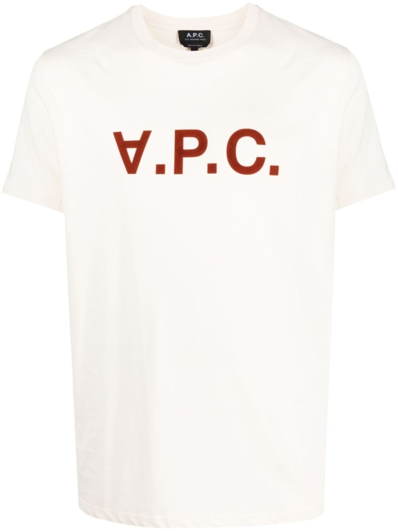 

A.P.C. футболка VPC с логотипом, нейтральный цвет