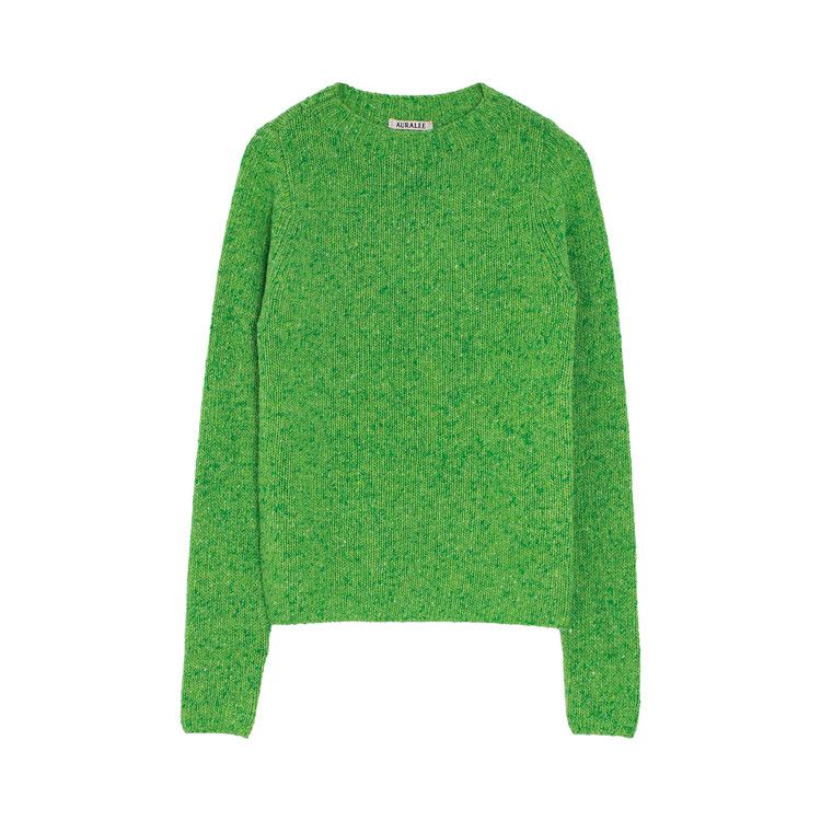 

Топ Auralee Cashmere Melange Knitwear, Green