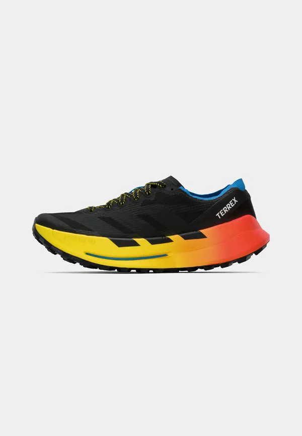 Кроссовки для трейлраннинга agravic speed ultra 2 Adidas Terrex, Core Black Lucid Ray Blue — фото 2