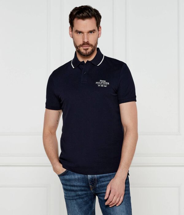 

Рубашка поло Regular fit Tommy Hilfiger, синий