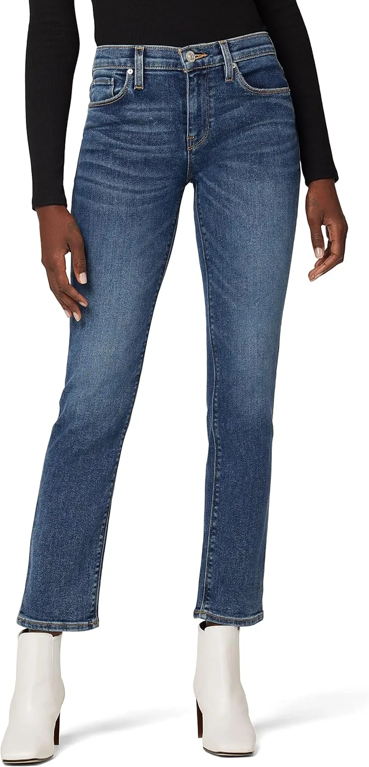 

Hudson женские джинсы Nico Mid-Rise Straight Leg Ankle