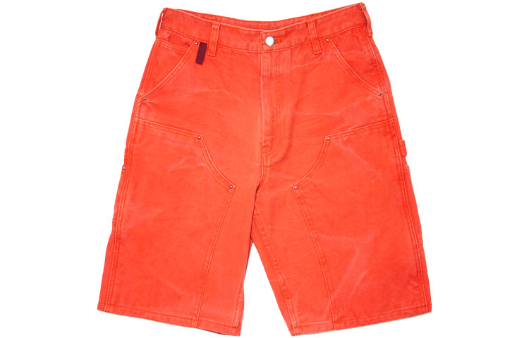 

Женские карго-шорты оранжевые Acne Studios