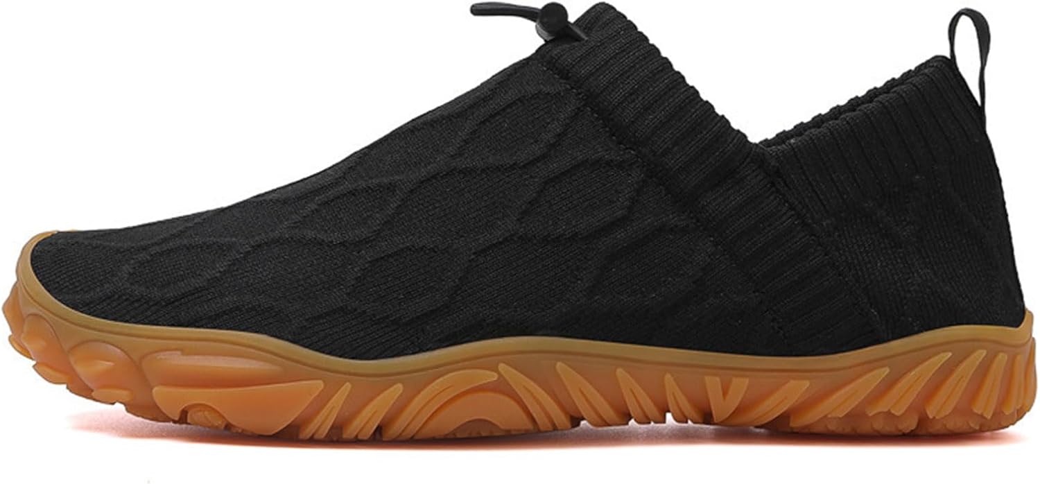 

Удобные водонепроницаемые кроссовки Hike Barefoot для женщин и мужчин, с нулевым перепадом высоты подошвы, широким носком, для пляжа, плавания и реки Titype, черный