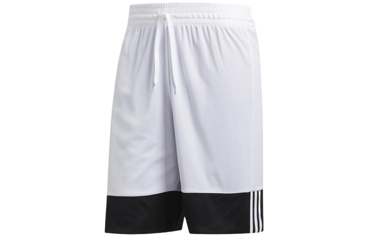 Шорты Men's adidas Reversible Contrasting Colors Basketball Training Sports Shorts Black DX6386 — фото 3