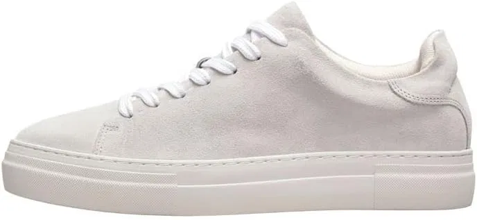 Кроссовки SELECTED HOMME для мужчин из массивной замши, White