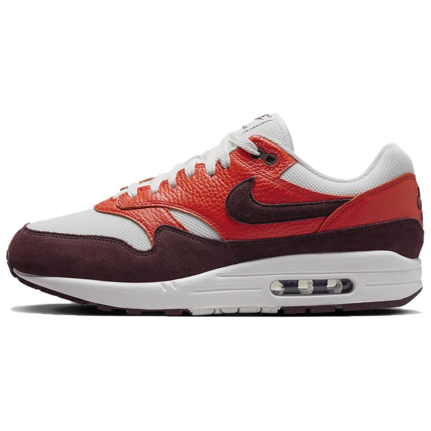 

Кроссовки Nike Air Max 1 "Burgundy Crush/Picante Red" Sneakers, красный