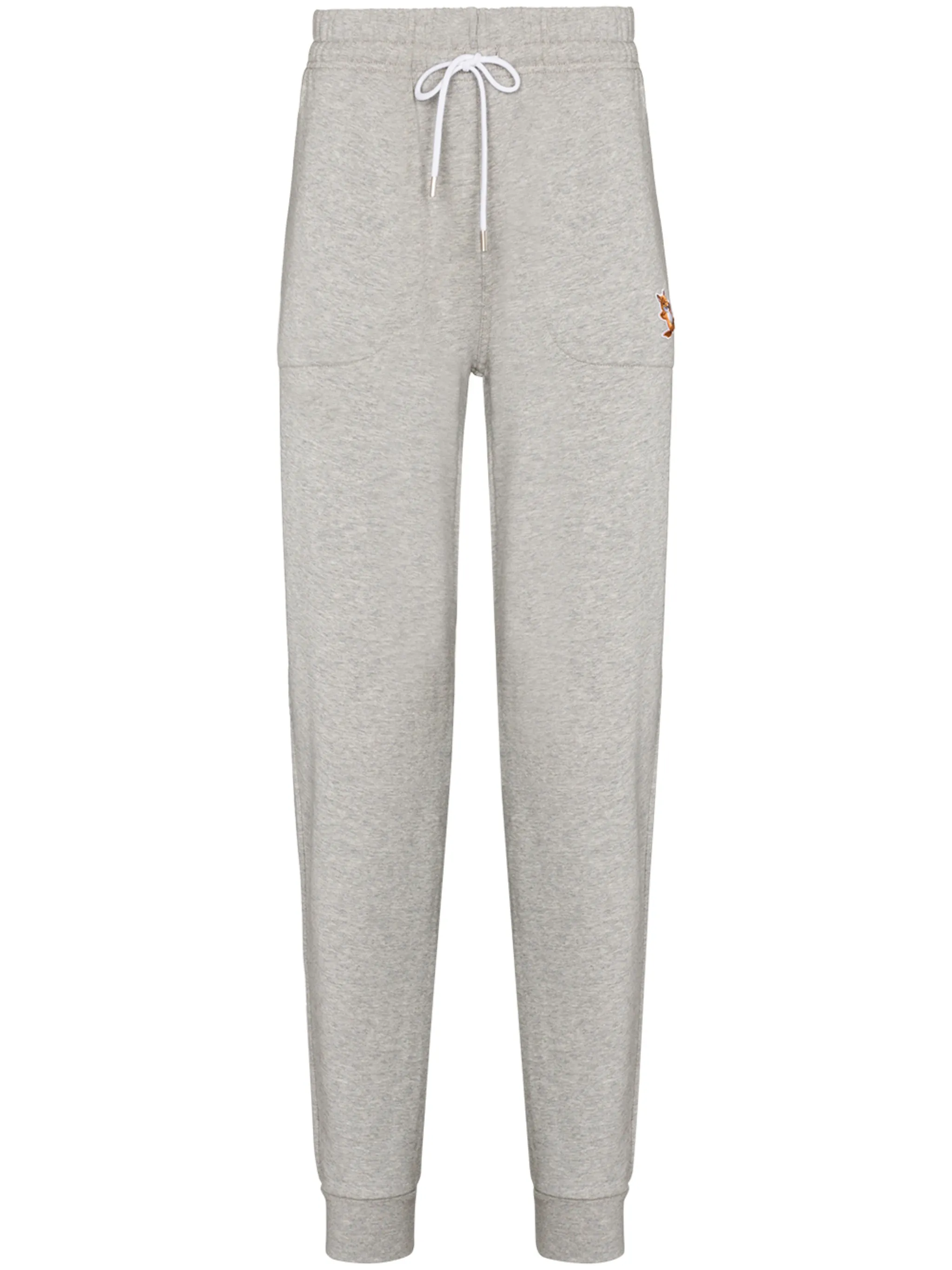 

Зауженные спортивные брюки Chillax Fox Maison Kitsuné, серый