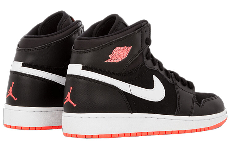 Кроссовки Jordan 1 Retro High Black Hot Lava GS — фото 3