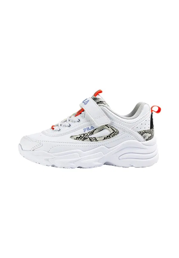 Кроссовки бело-черные Fila, White-Black
