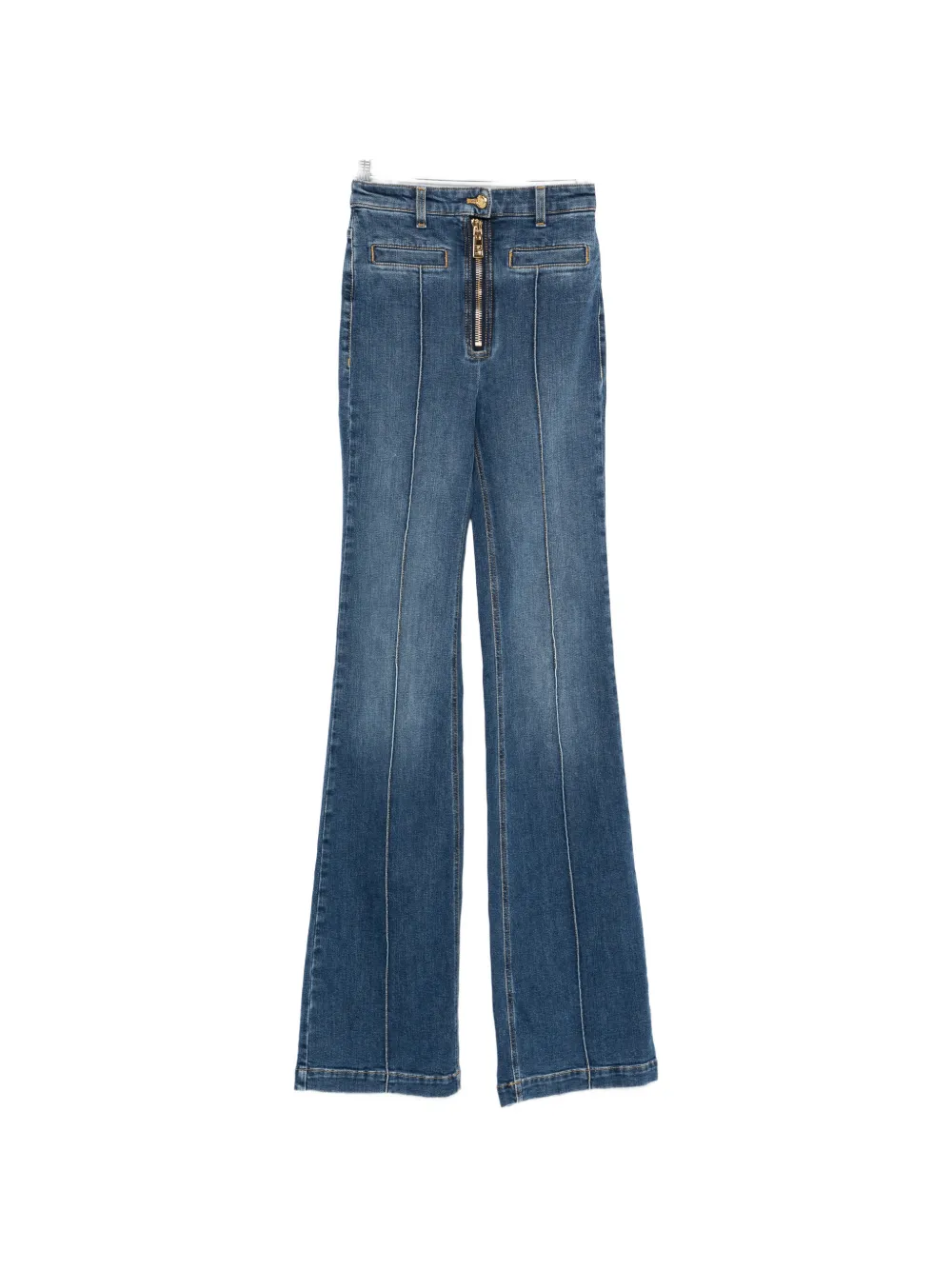 

Брюки на молнии спереди Elisabetta Franchi, синий