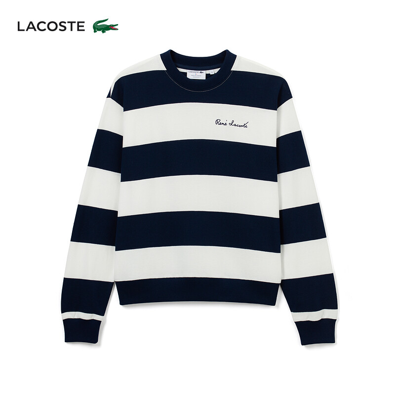 

Толстовка женская Lacoste с длинными рукавами, белый