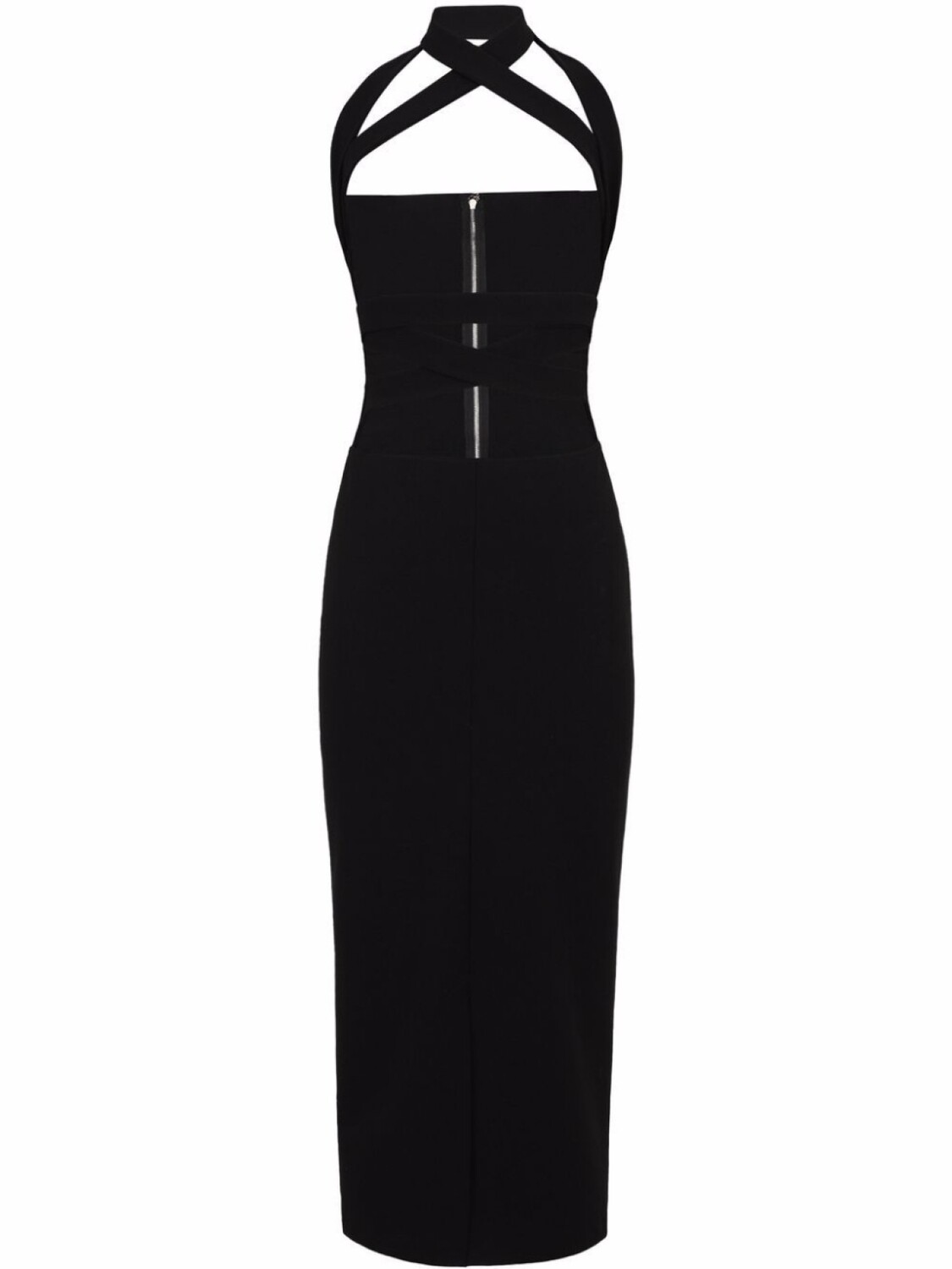 

Платье миди с бюстье Dolce & Gabbana, черный