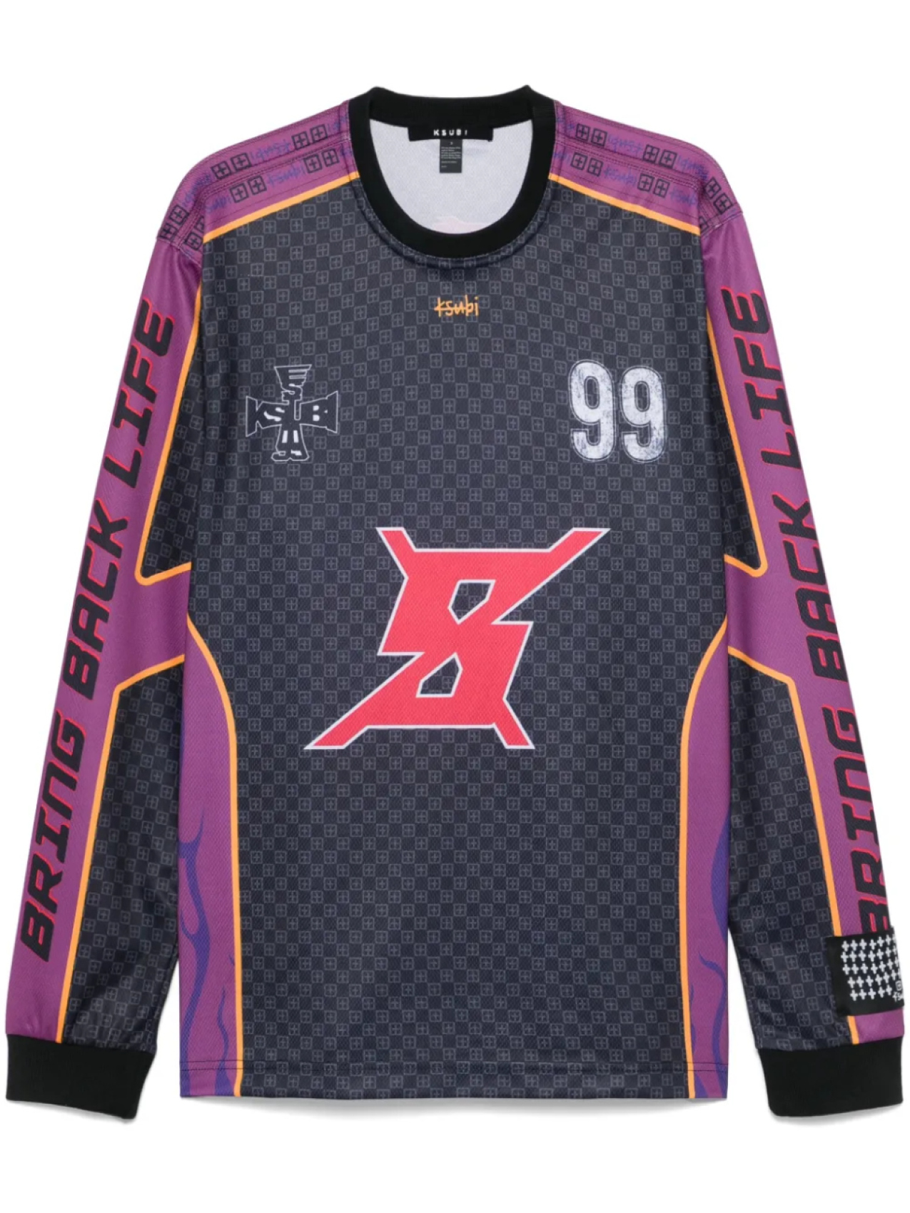

Джерси Stringer Moto Ksubi, черный