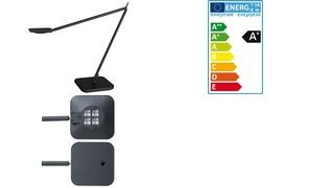 

Unilux LED настольная лампа Magic 8.4W 520lm 3000K черного цвета, черный